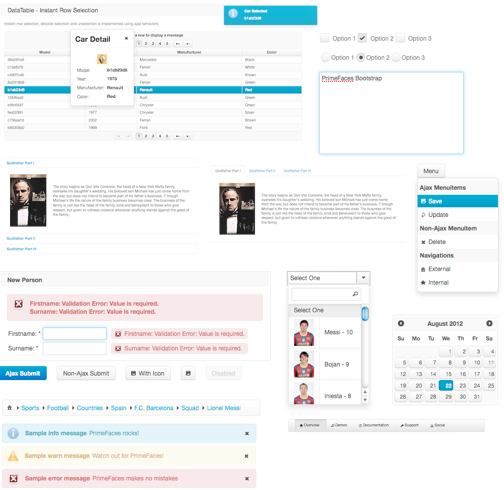 Bootstrap Themes Jsf | twitter bootstrap theme primefaces Bootstrap Themes Jsf | twitter bootstrap theme primefaces