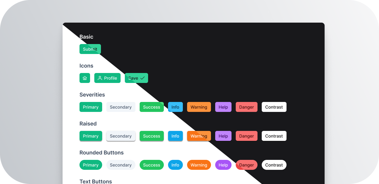 PrimeReact Designer