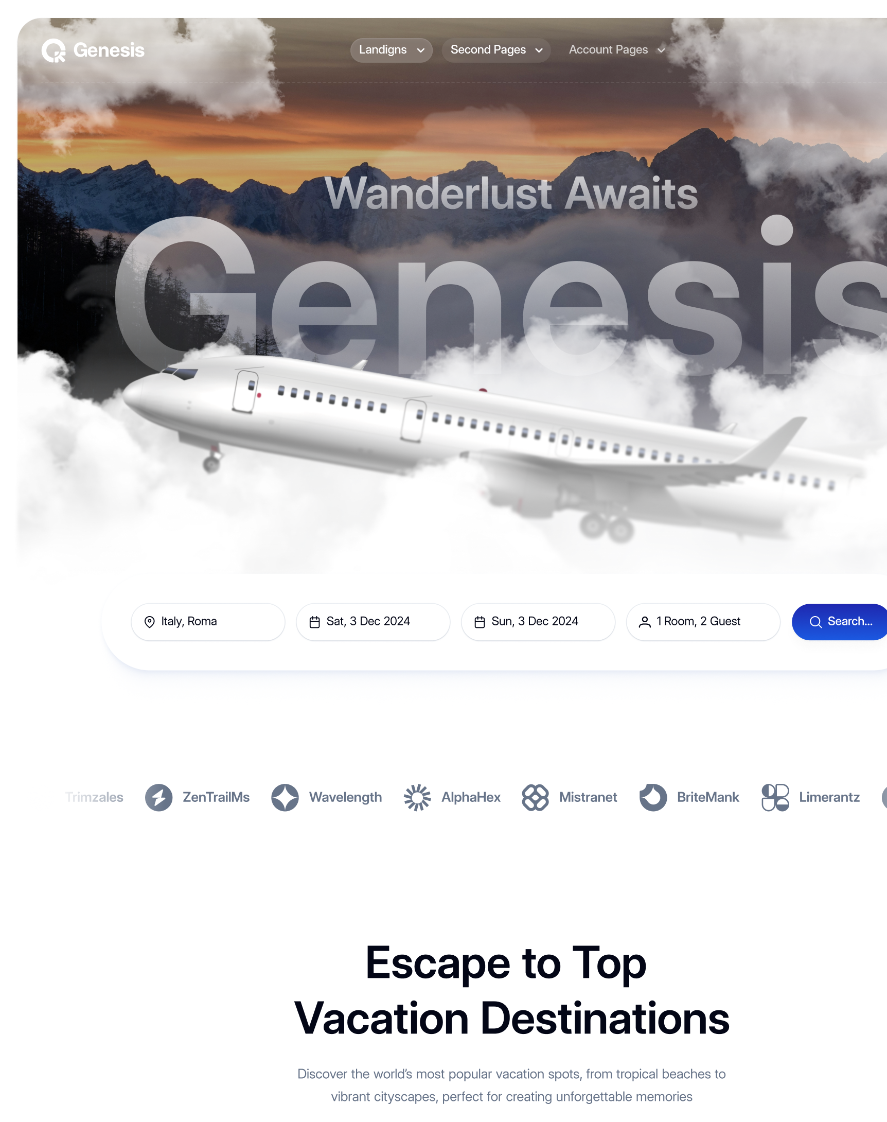 Template Dashboard Image 1