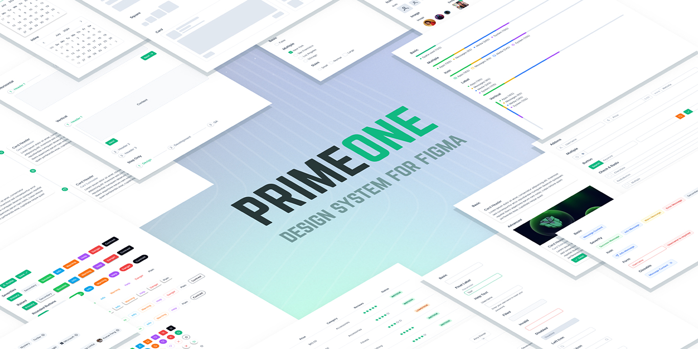 PrimeVue Figma UI Kit